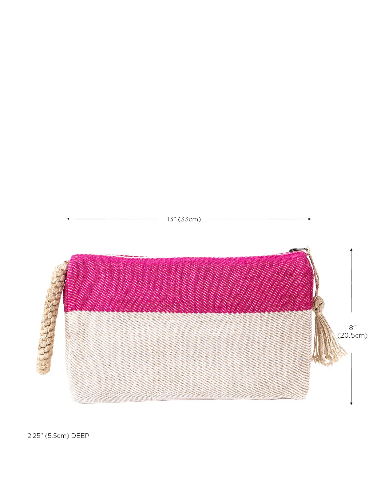 Block A Clutch | Pink