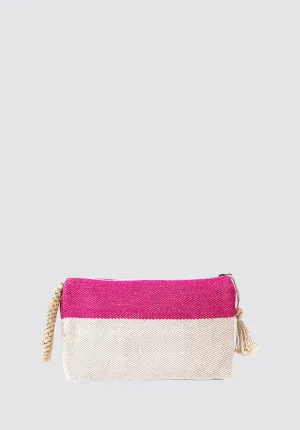 Block A Clutch | Pink