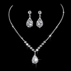 Bridal Prom Jewelry Necklace Set