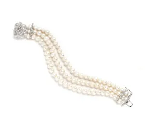 Freshwater Pearl Bridal Bracelet