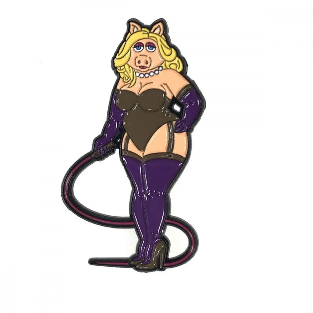 Geeky Dommes and Subs Enamel Pins