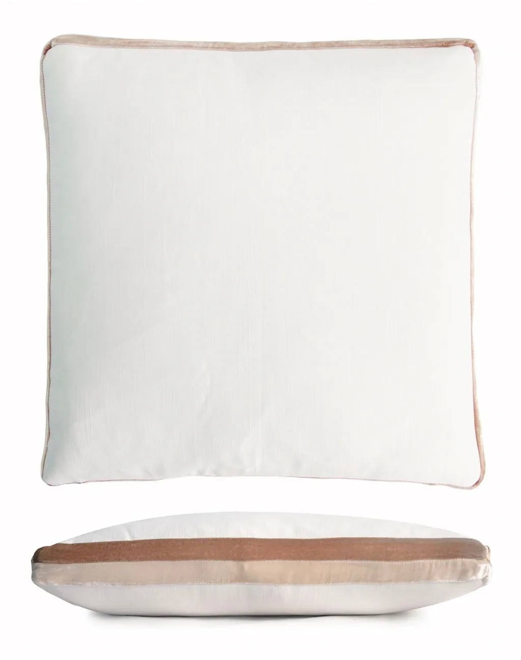 Latte Double Tuxedo Pillow by Kevin O'Brien Studio