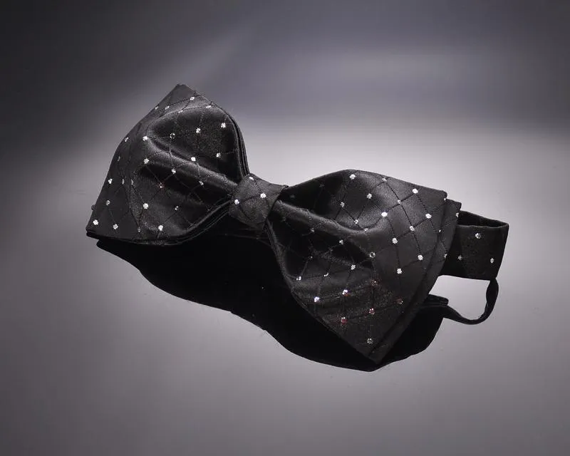 Men Pre-tied Tuxedo Wedding Satin Bow Tie