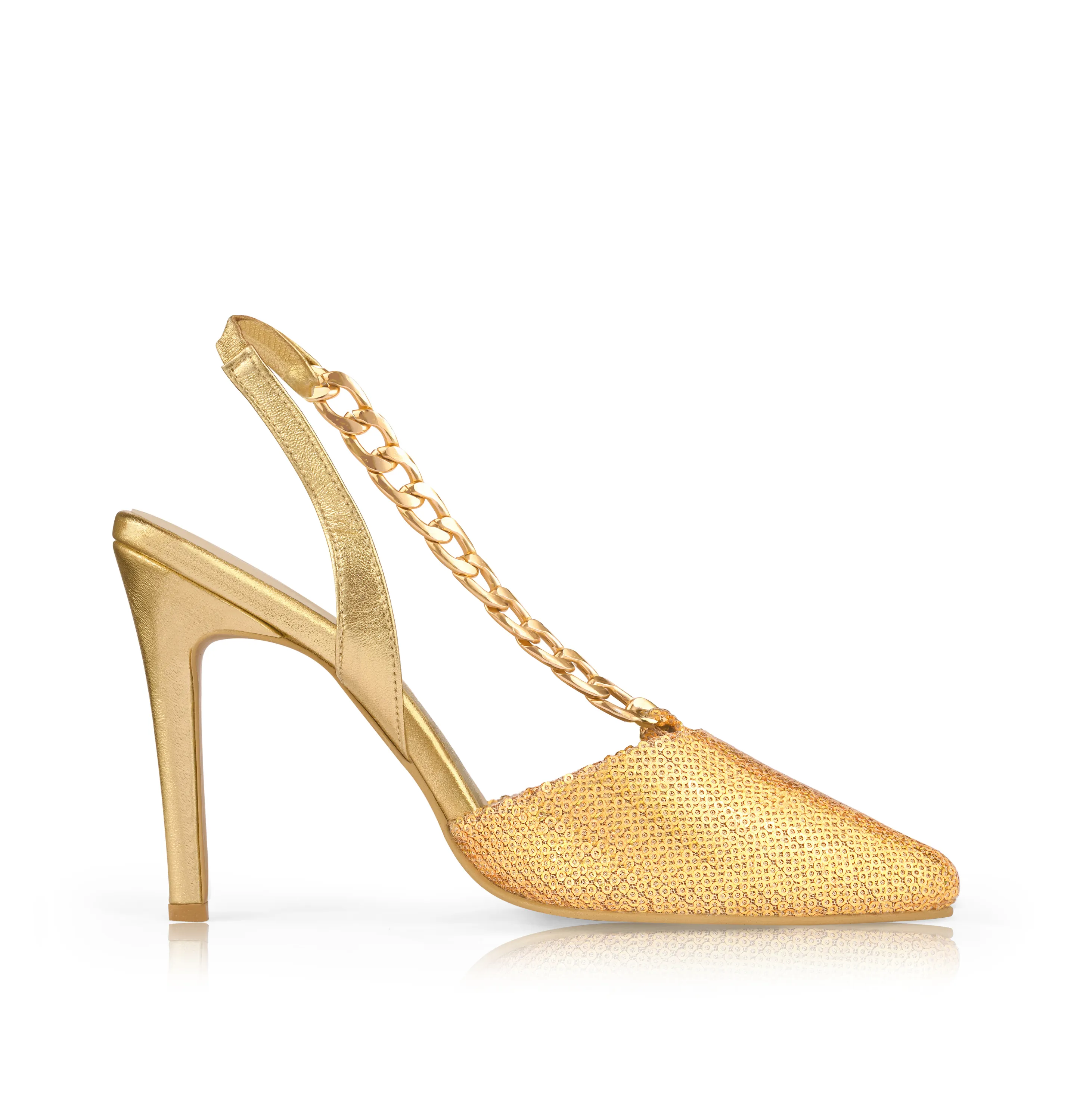 PROPINA GOLD HEELS