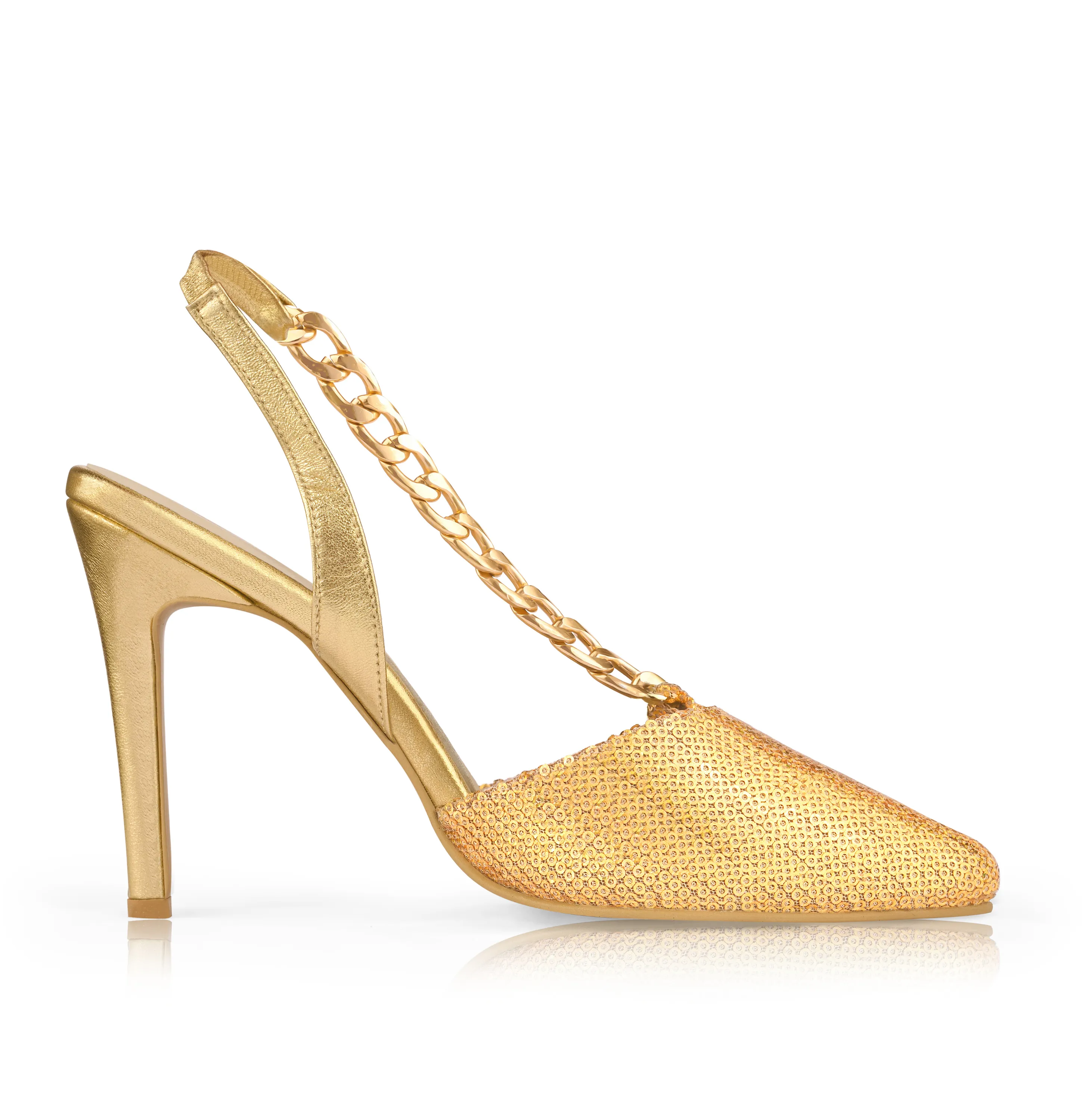 PROPINA GOLD HEELS