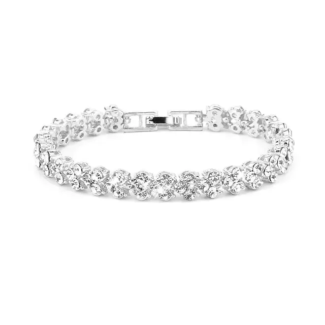 Women's Tennis Crystal Bracelet